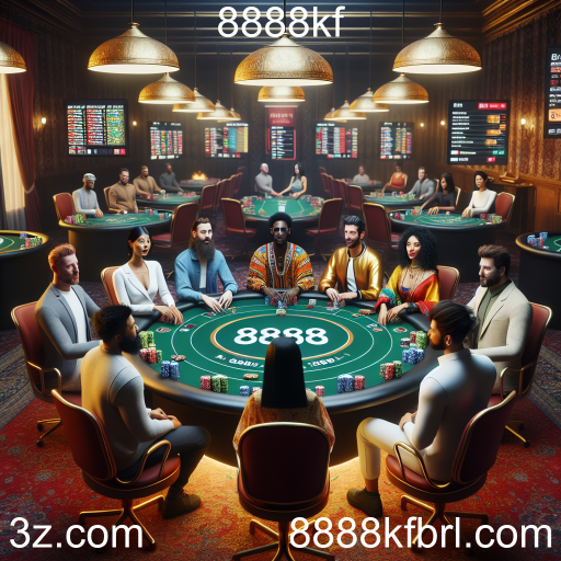 Descubra a Emoção do Poker Online no 8888kf